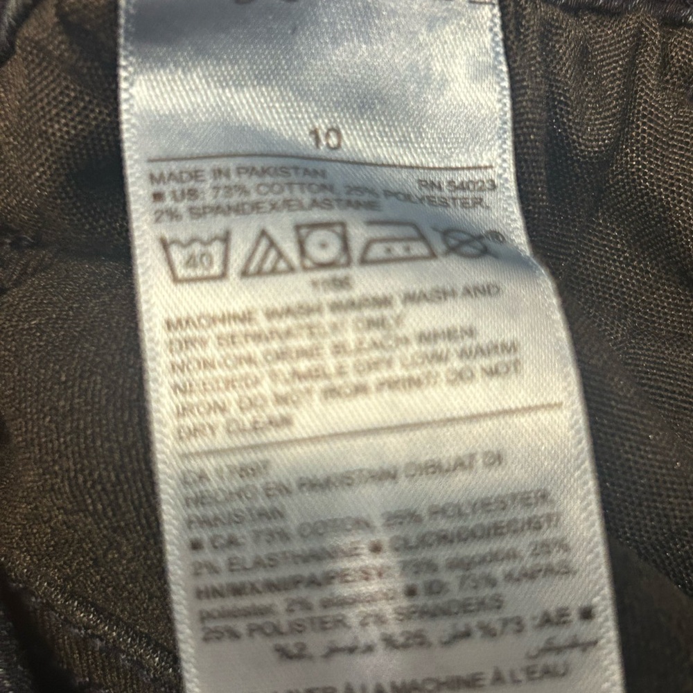 Old Navy Women’s Rockstar Indigo Distressed Cuff Super Skinny‎ Ankle Jeans 10 - Picture 7 of 8